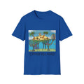 Crab Island  Art T-Shirt — Whimsical Tropical Illustration Tee