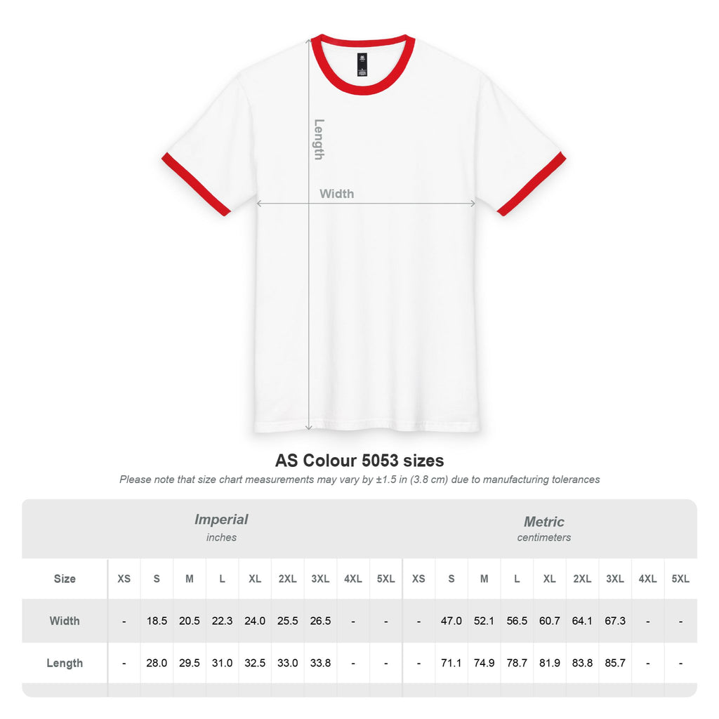Ringer Tee — "Mizeria Loves Company" Polish Food & Cozy Living Graphic