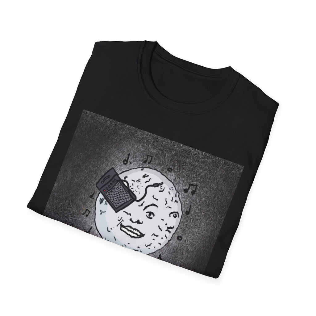 Moonspeaker Graphic T-Shirt — Vintage  Moon Voyage Music Shirt