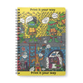 Teen Mutant Ninja Turtles Comic A5 Spiral Notebook — "Print it your way"