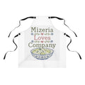 Cross-Stitch 'Mizeria Loves Company' Apron