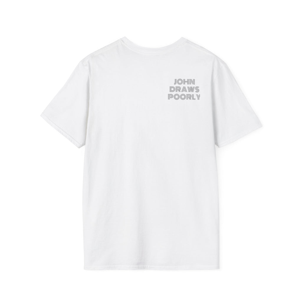 Crab Island  Art T-Shirt — Whimsical Tropical Illustration Tee