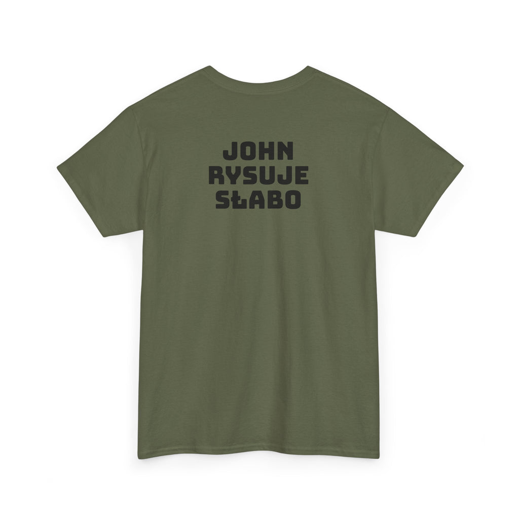 To Nie Jest Żółw Ninja Graphic Tee – John Rysuje Słabo Cartoon Shirt
