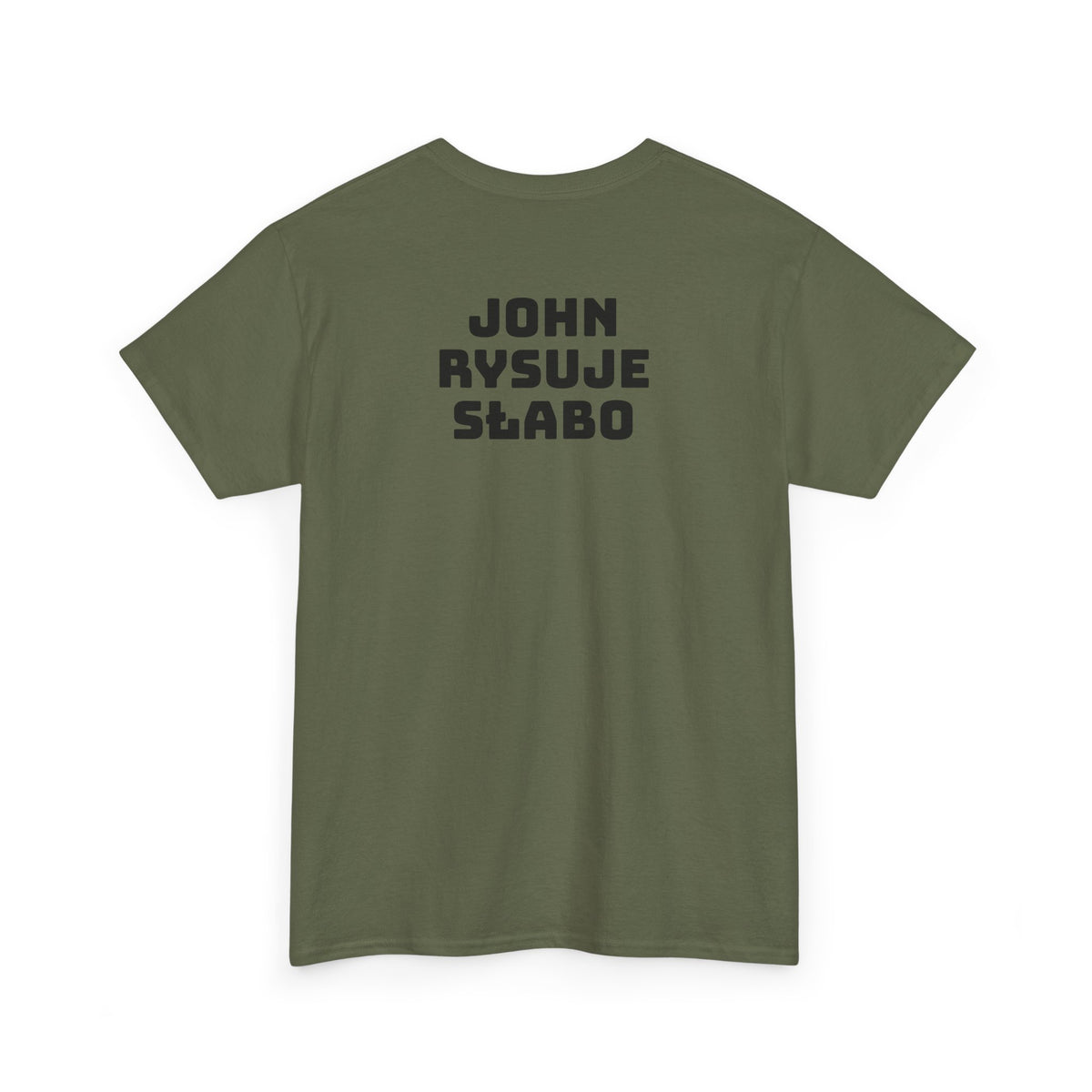 To Nie Jest Żółw Ninja Graphic Tee – John Rysuje Słabo Cartoon Shirt