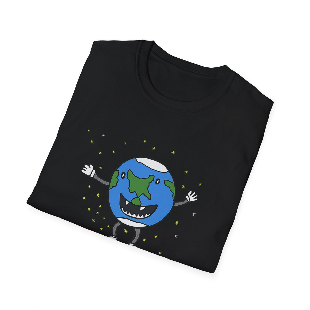 Vampire Earth Graphic T-Shirt — "The world is a vampire" Pumpkins Smashing Tee