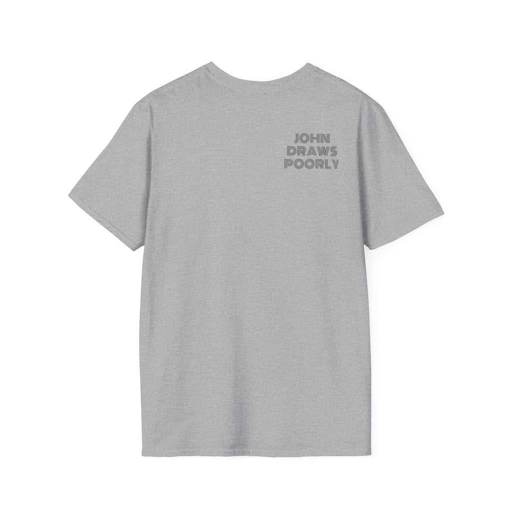 Crab Island  Art T-Shirt — Whimsical Tropical Illustration Tee